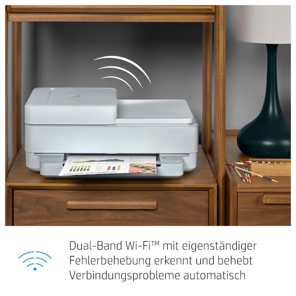 HP ENVY 6430e AllinOne Drucker, Bluetooth® 5.0, DualBand WiFi™, Drucken, Kopieren, Scannen